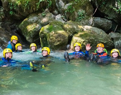 Sortie canyon découverte en groupe