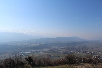 Point de vue sur la Combe de Savoie