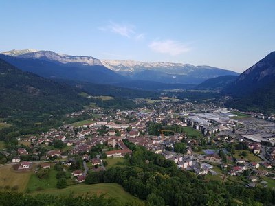 Vue depuis le Crêt de Chambellon