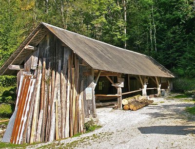 La scierie à Grand Cadre