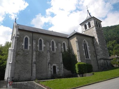 L'église de Lathuile