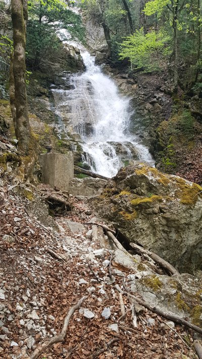 Cascade du canyon