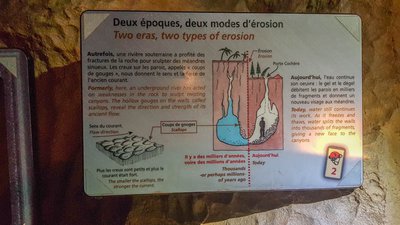 Deux époques, deux modes d'érosion