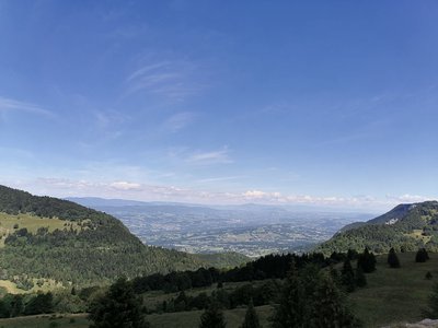 Point de vue depuis la Croix des Bergers