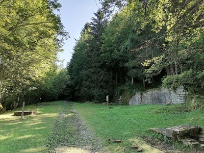 Site d'emplacement de l'ancienne station de Pré-Japert