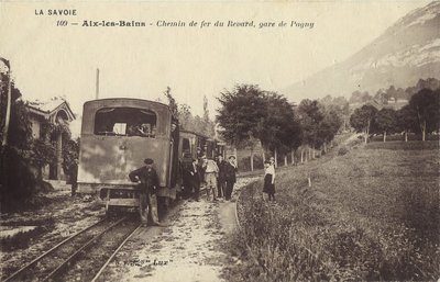 Ancienne gare de Pugny-Chatenod