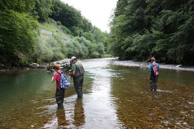 La rivière sauvage, paradis des pêcheurs comme des promeneurs