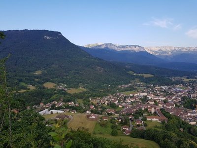 Vue depuis le Crêt de Chambellon