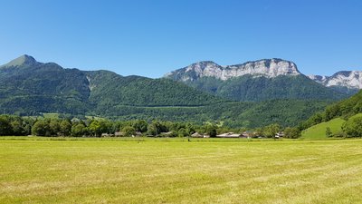 Panorama sur le Massif des Bauges