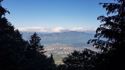 Vue sur le lac du Bourget