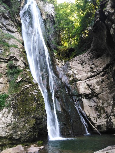 La grande cascade de la Doria