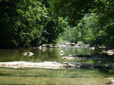 Le Chéran, rivière sauvage